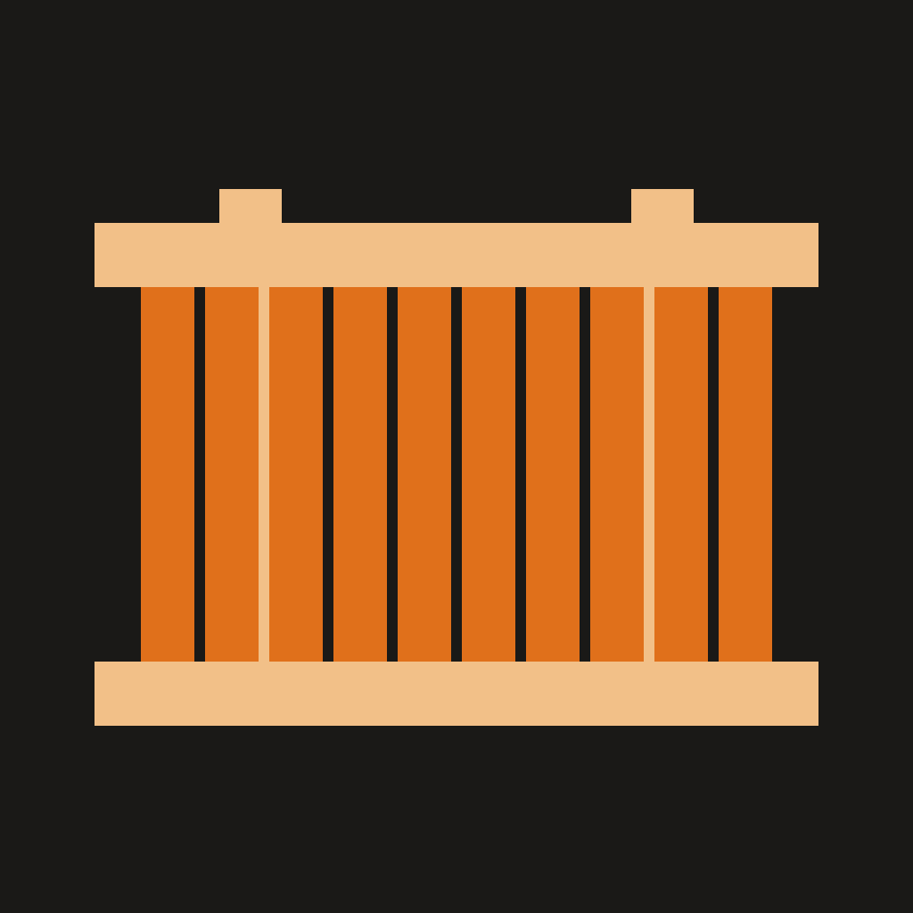 Dial-A-Mate Fencing & Landscaping logo — Colorbond fence mark